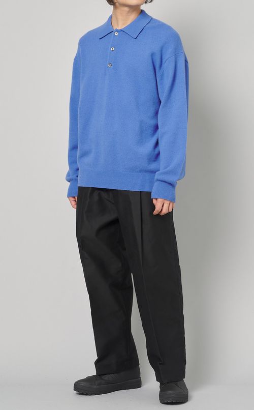 ウール天竺ポロニット