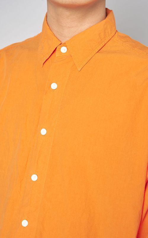 ガーメントダイロングスリーブシャツ