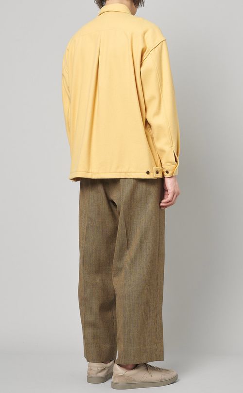 ブランケットガーデニングシャツブルゾン