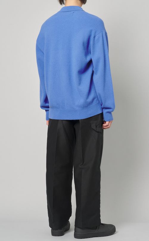 ウール天竺ポロニット