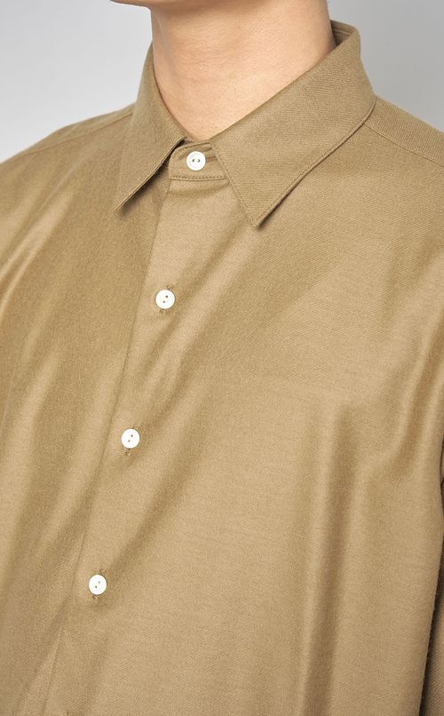 ウールバランサーレギュラーカラーシャツ