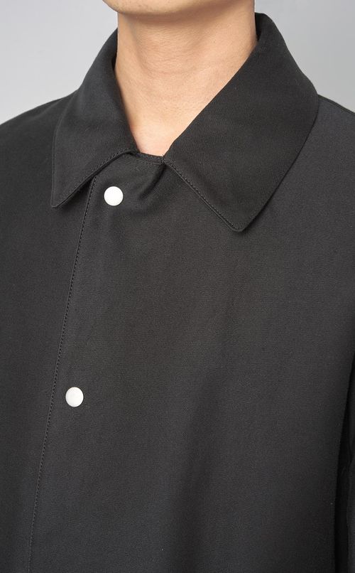 ヘビーモールスキンモーターサイクルコート