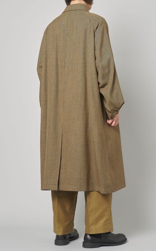 ハイツイストツィードステンカラーコート