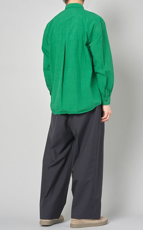 ガーメントダイロングスリーブシャツ