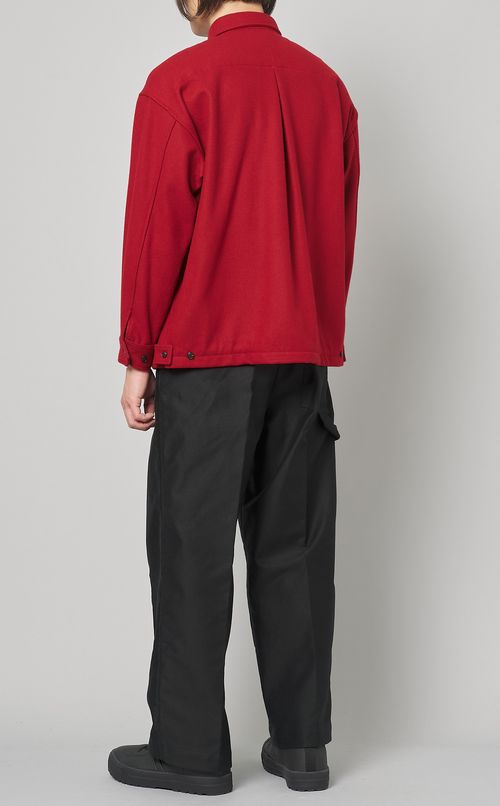 ブランケットガーデニングシャツブルゾン