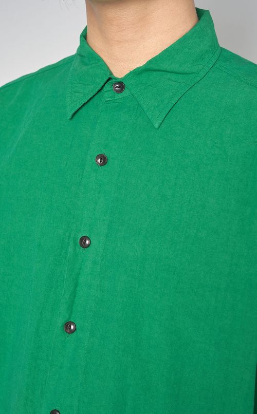 ガーメントダイロングスリーブシャツ