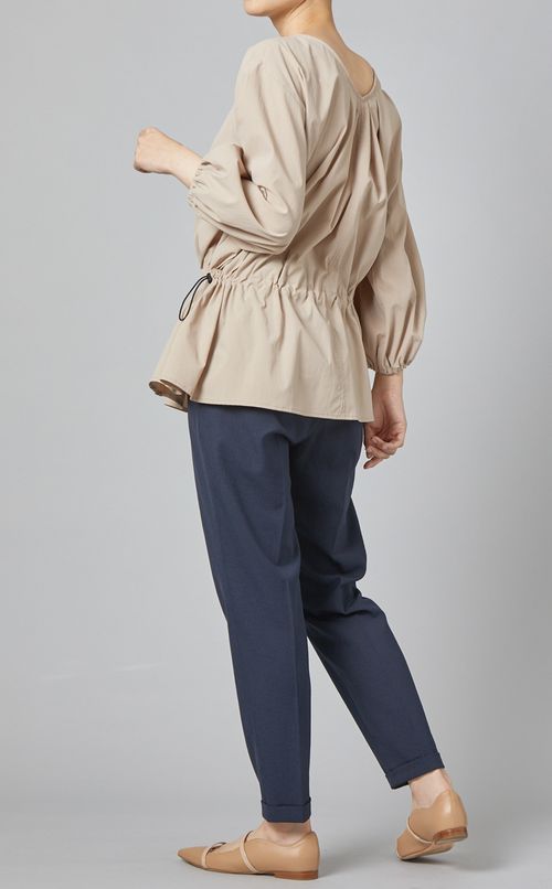 2wayタフタブラウス