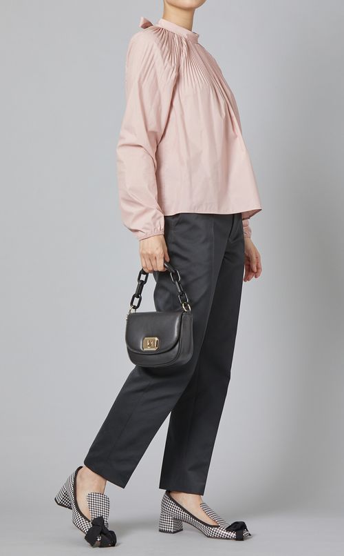 レッドバレンティノ　ノーカラー　リボン　カシミヤ　ジャケット　VALENTINO Valentino Garavani リボンディテール セーター | レッド