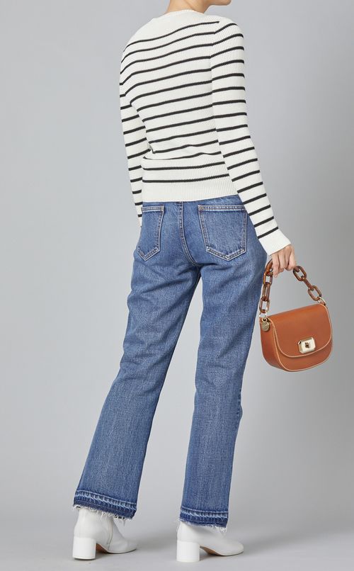 チェリーモチーフニットプルオーバー