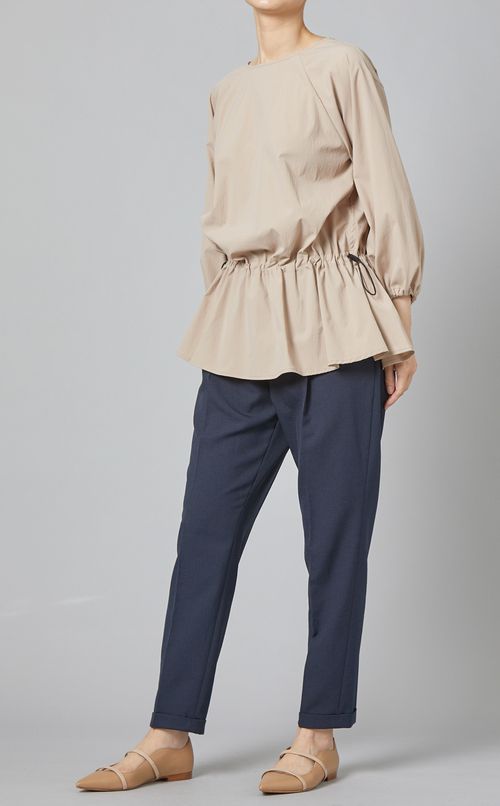 2wayタフタブラウス