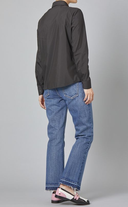 レースヨークシャツブラウス