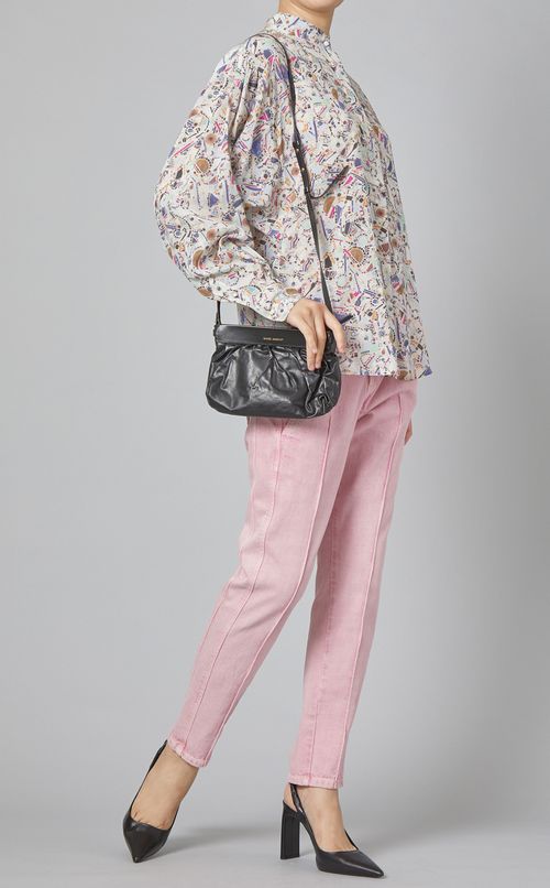 レザーミニショルダーバッグ