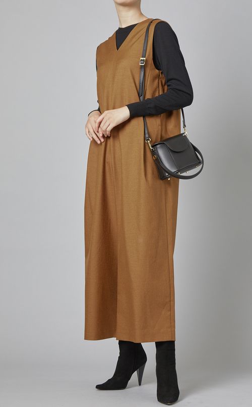 Vネックコンビネゾン