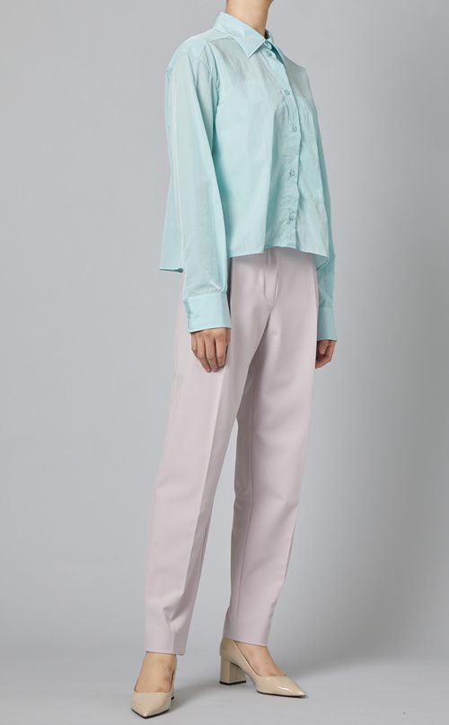 ナイロンレギュラーカラーシャツ