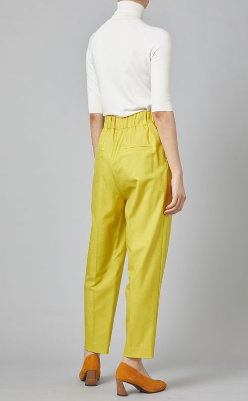 ハイウエストテーパードパンツ