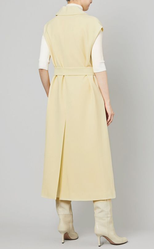 くるみバックルベルトロングジレ