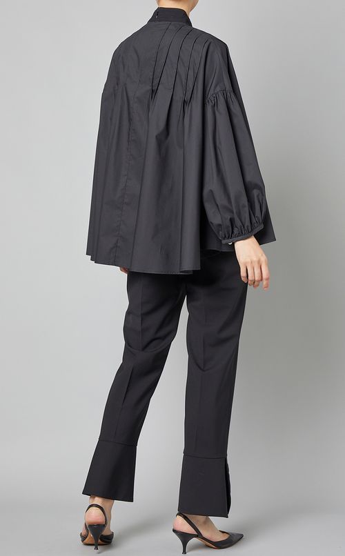 リボンテイルギャザーブラウス