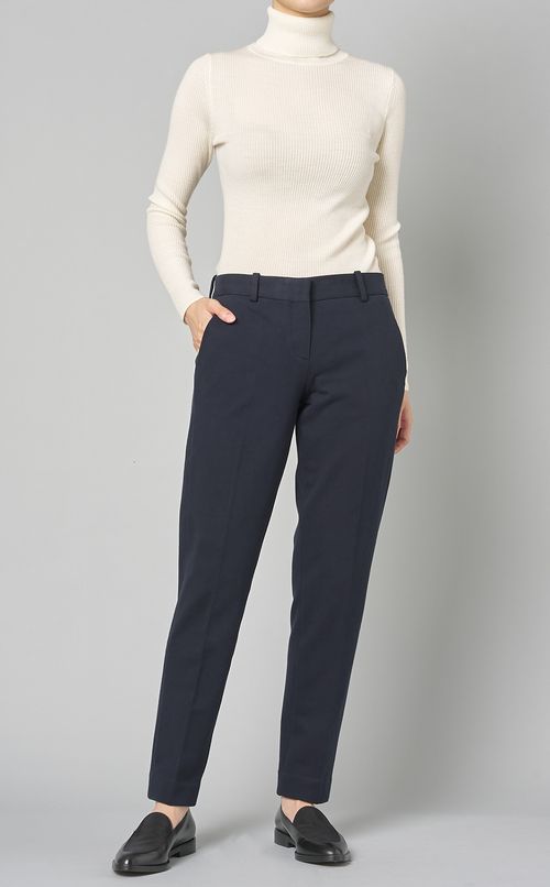 ソリッドストレートスリムパンツ