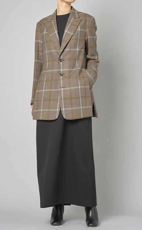 ダーツポケットロングワンピース