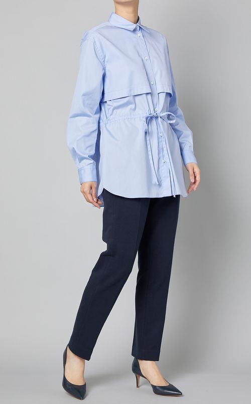 ソリッドストレートスリムパンツ