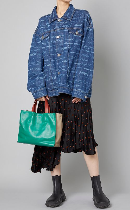 MUSEOソフトレザートートバッグ