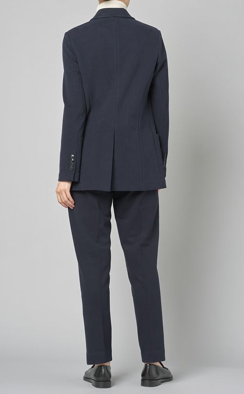 ステッチソリッドダブルブレストジャケット