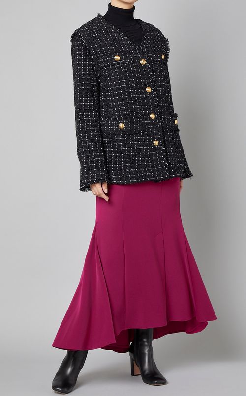 2wayツイードジャケット