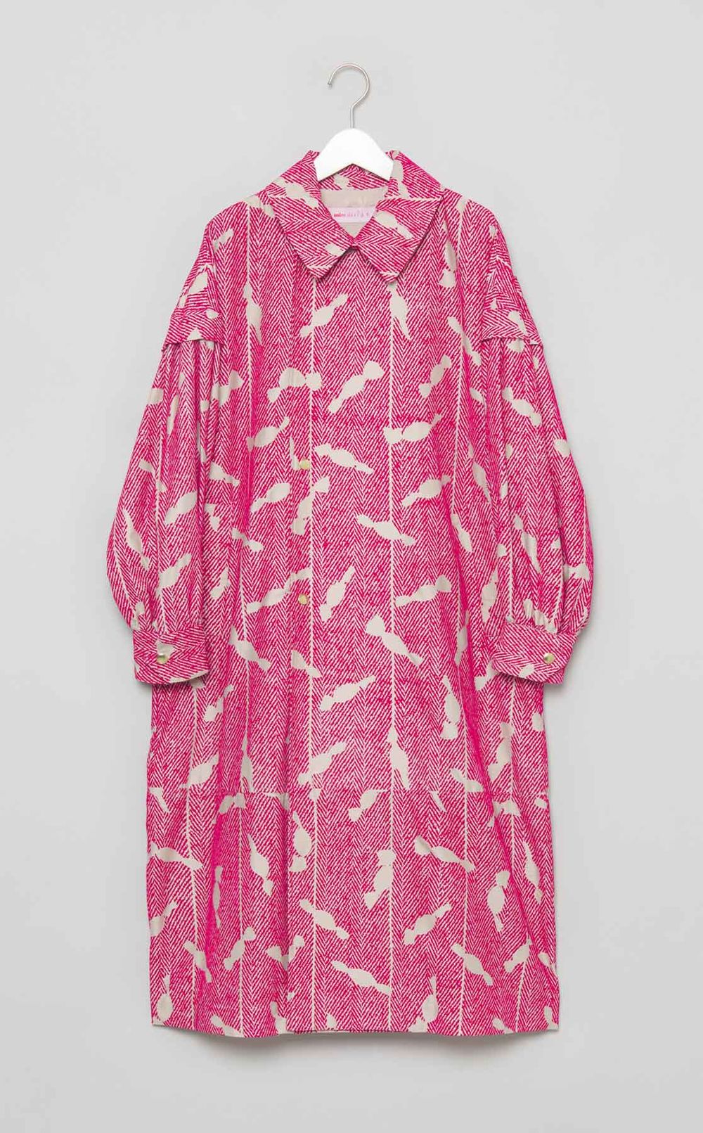 キャンディプリントロングコート