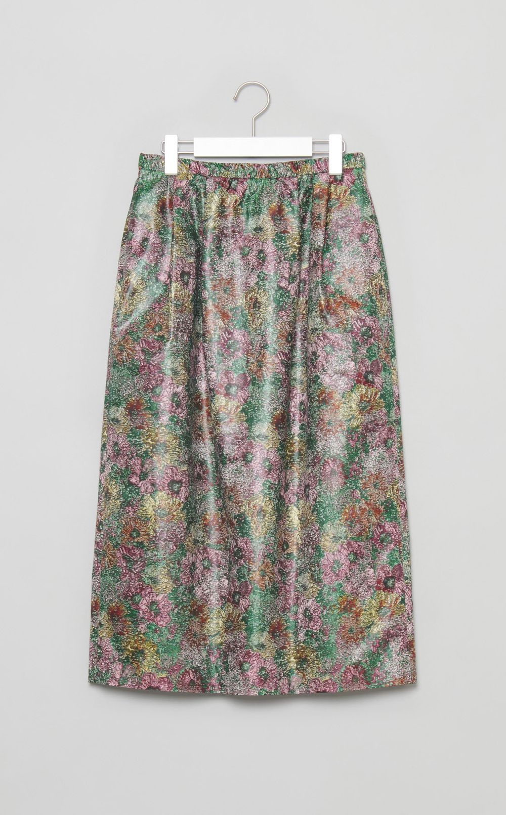 フラワージャガードコクーンスカート