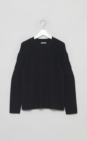 カギ編みパッチワークニット