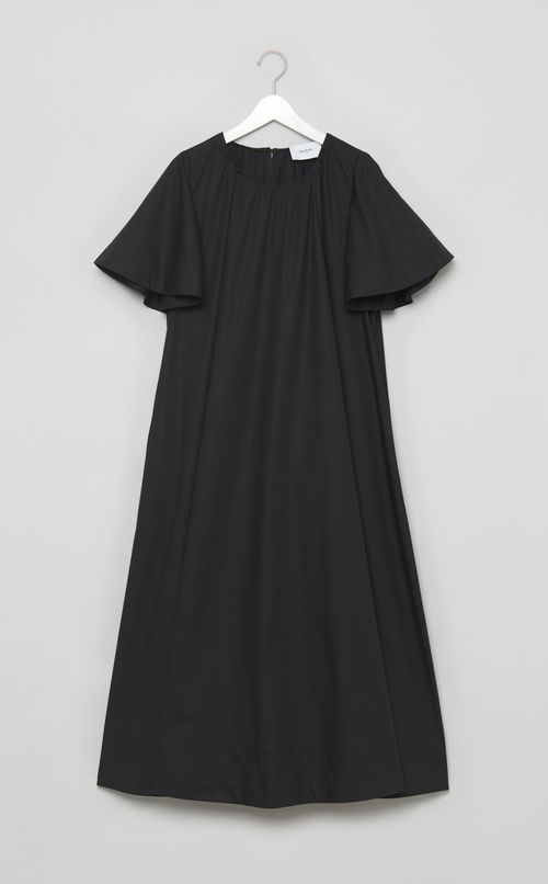 ウィングスリーブロングワンピース