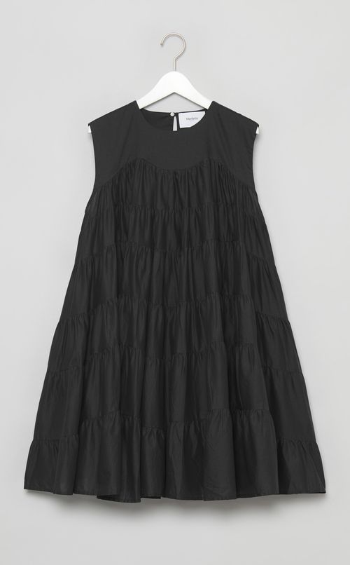 ティアードミニドレス