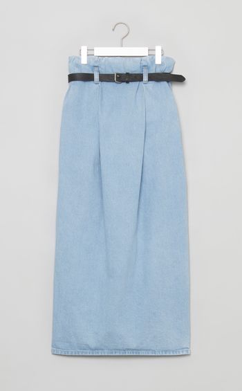 デニムロングスカート