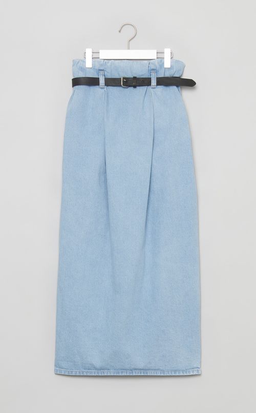 デニムロングスカート