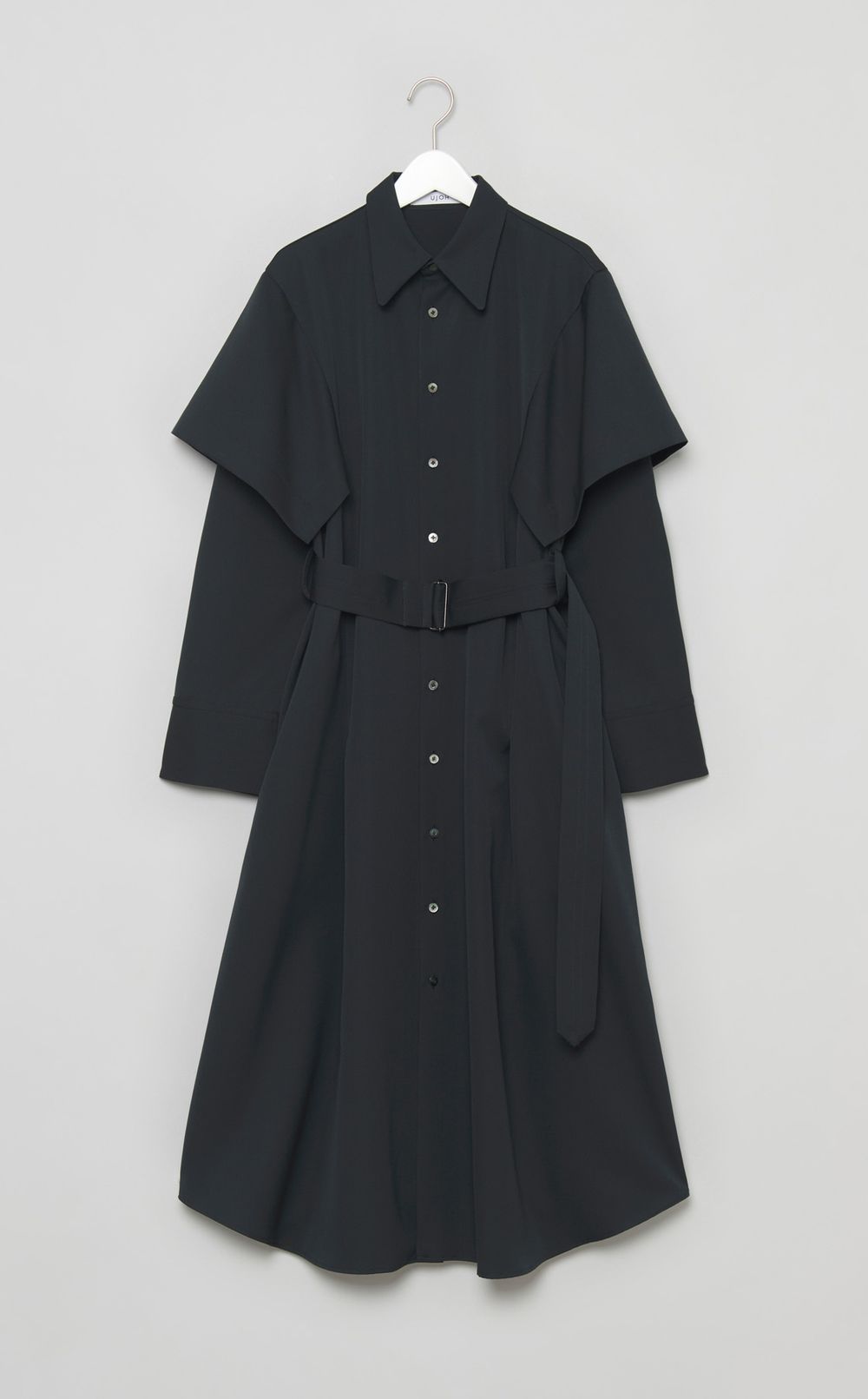 ハンカチーフスリーブワンピース