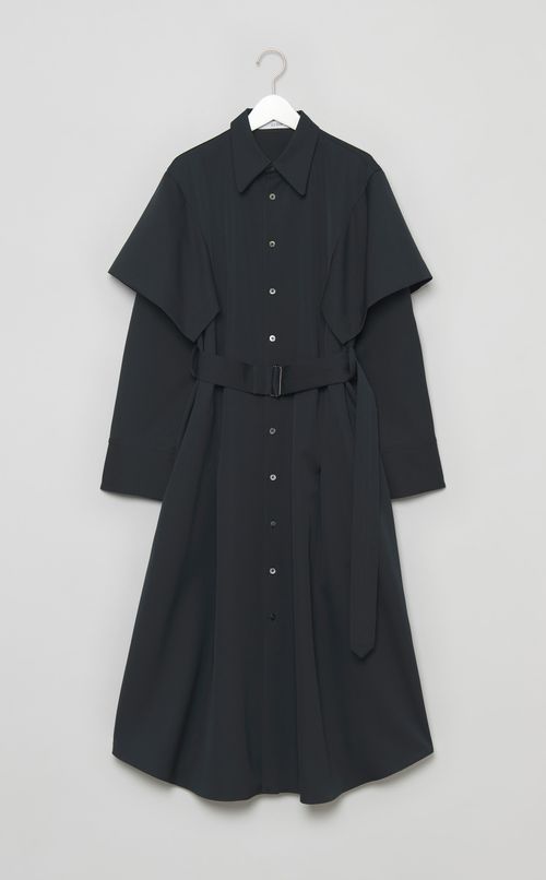 ハンカチーフスリーブワンピース