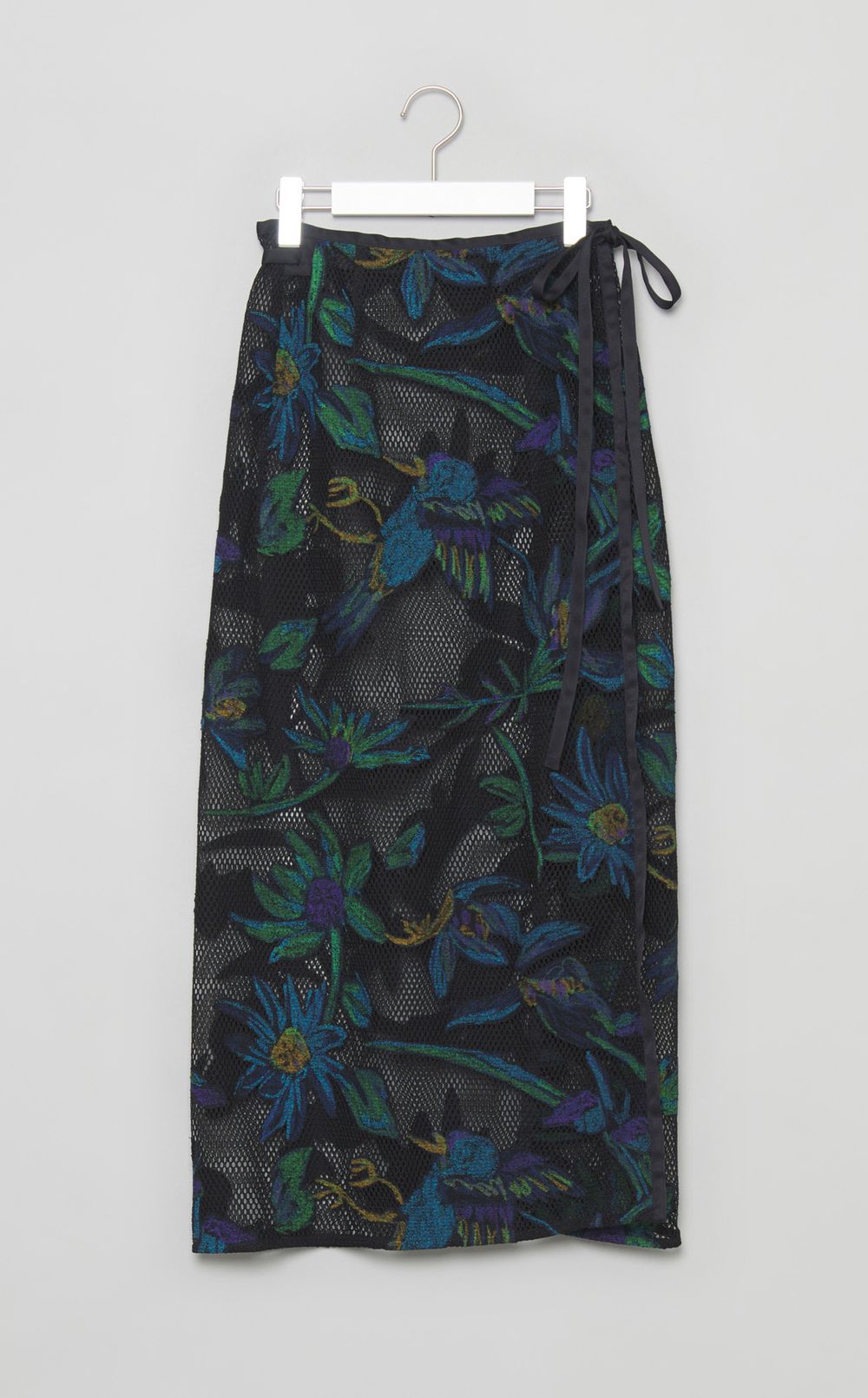 オパールフラワーラップスカート