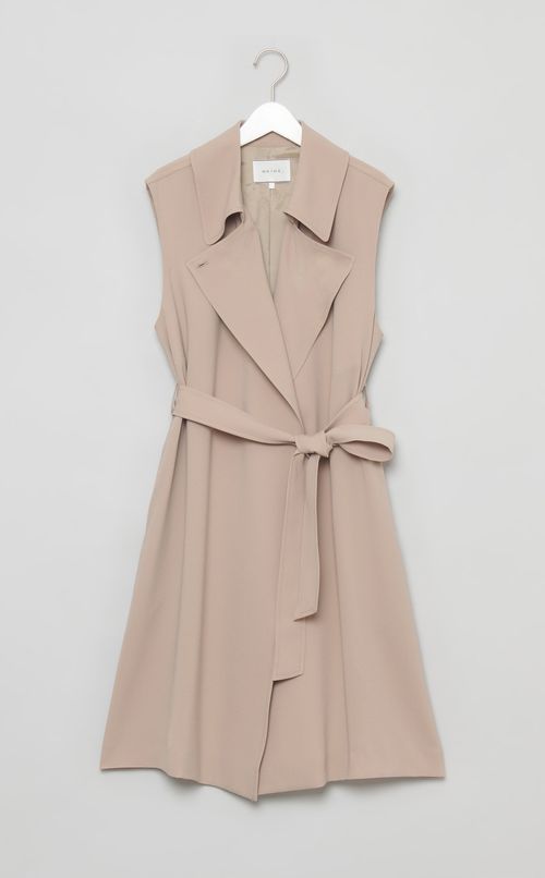 ラップデザインロングジレ