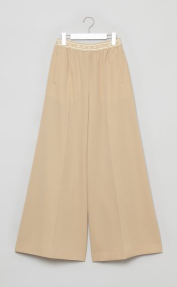 ロゴウエストセンタープレスパンツ