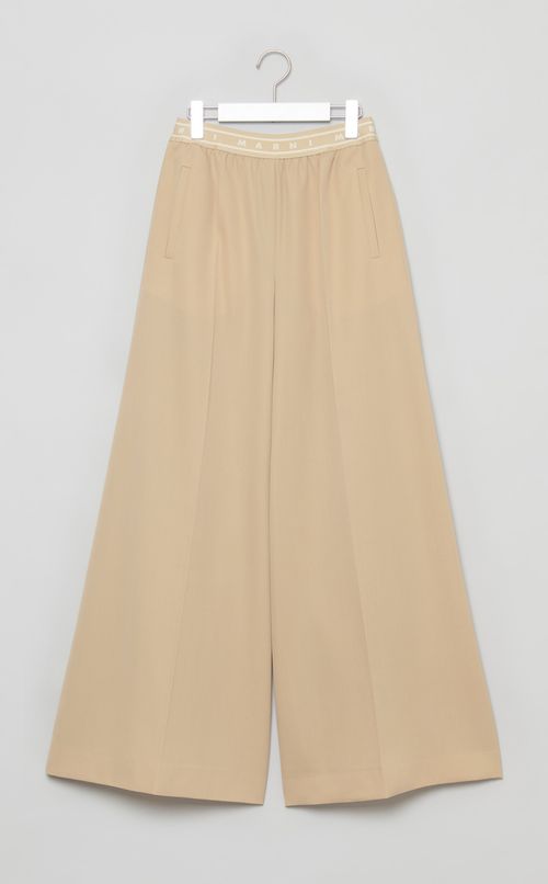 ロゴウエストセンタープレスパンツ