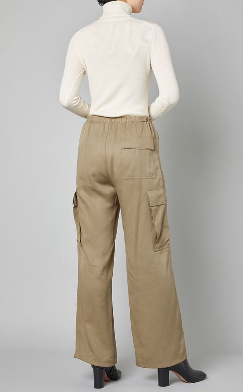 ツイルカーゴストレートパンツ