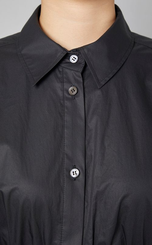 コルセットディテールシャツ