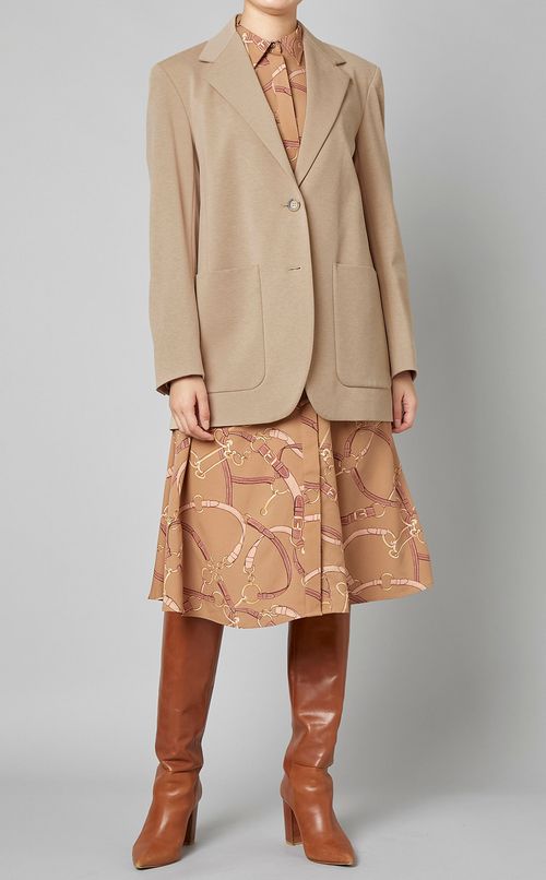 ジャージ2ボタンテーラードジャケット