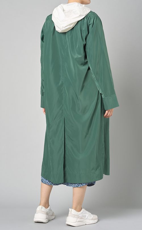 テックナイロンステンカラーコート