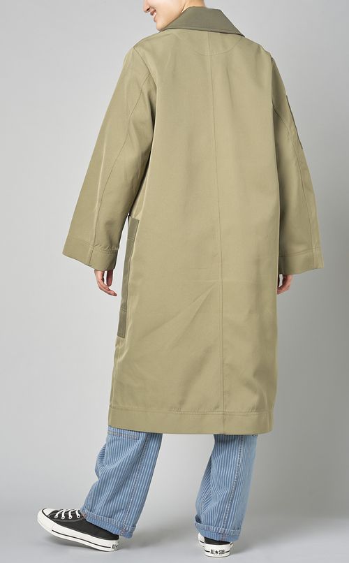 ヘビーツイルパッチポケットコート