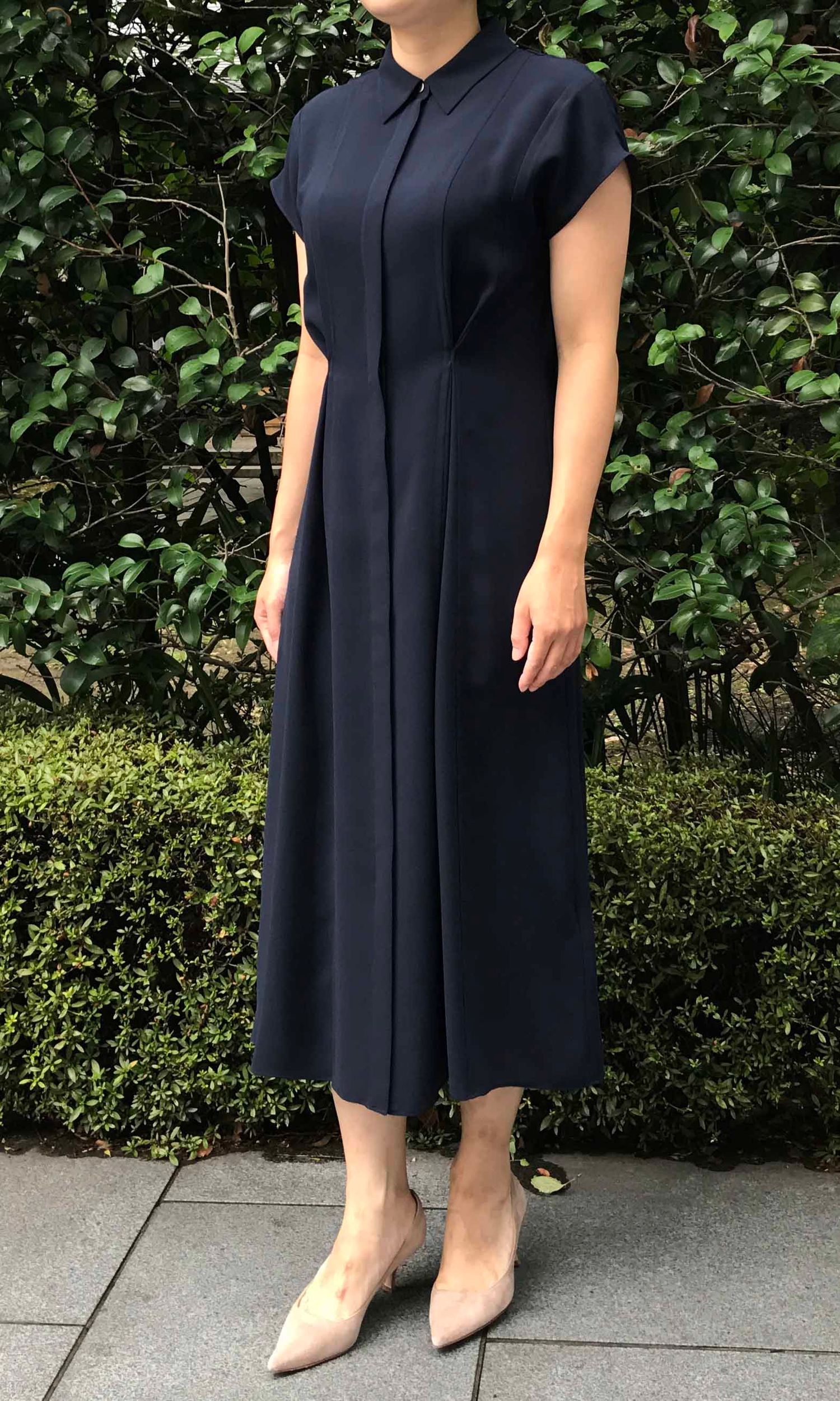 Theory｜ソフトジョーゼットワンピース