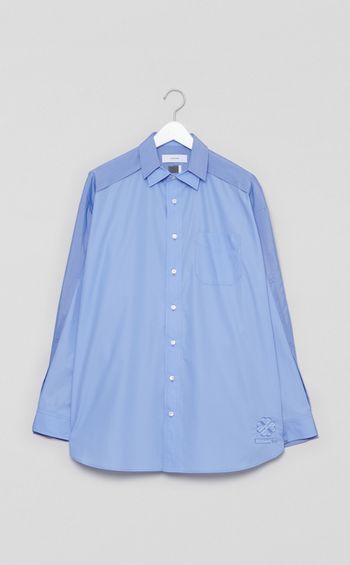 ツートーンビッグハートシャツ