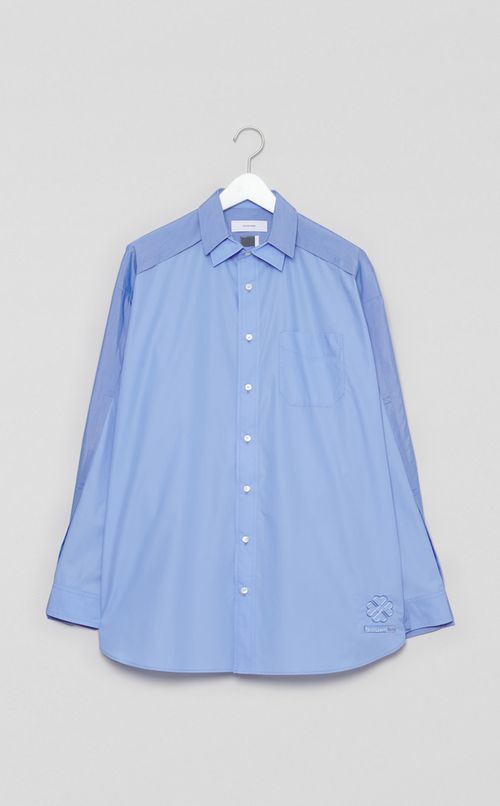 ツートーンビッグハートシャツ