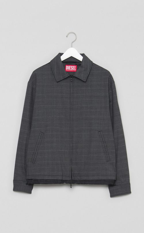 グレンチェックブルゾン