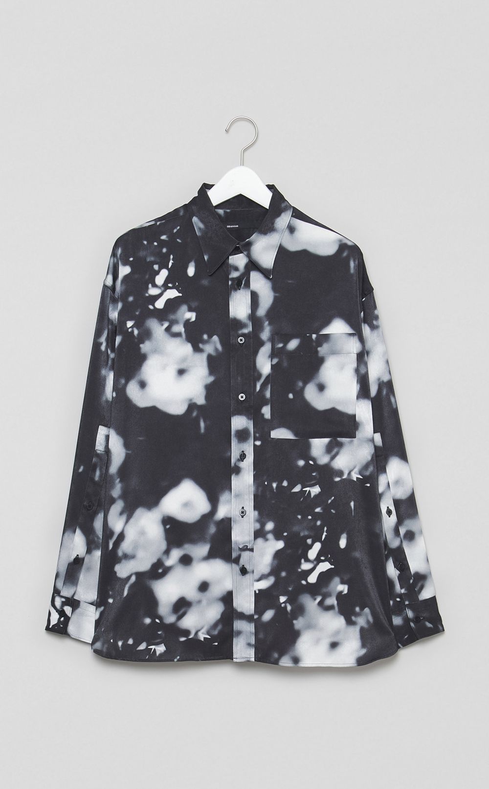 ボカシプリントオーバーシャツ